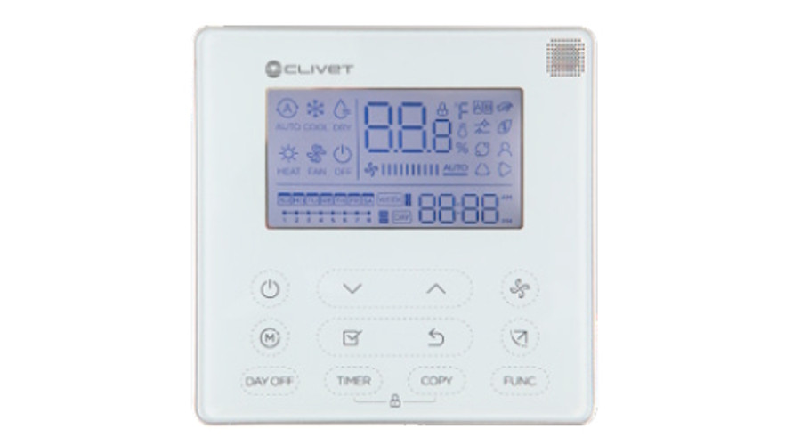 Image of CLIVET KJR-120X2 fali vezetékes távirányító