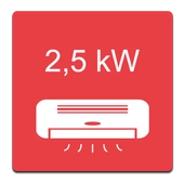 2,5 kW-os inverteres klímák 2,5 kW-os inverteres klímák