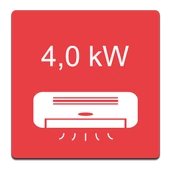 4,0 kW-os inverteres klímák