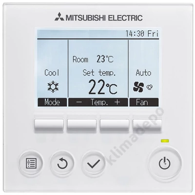 Mitsubishi PAR-33MAA vezetékes távirányító