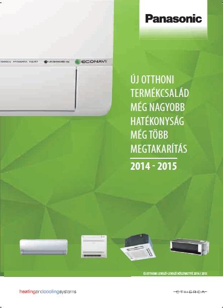 Panasonic légkondícionáló berendezések 2014. évi katalógusa