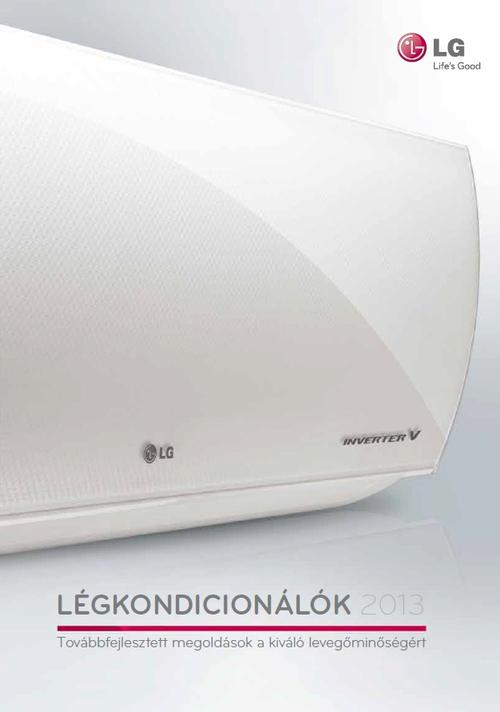 LG légkondícionáló berendezések 2013. évi katalógusa